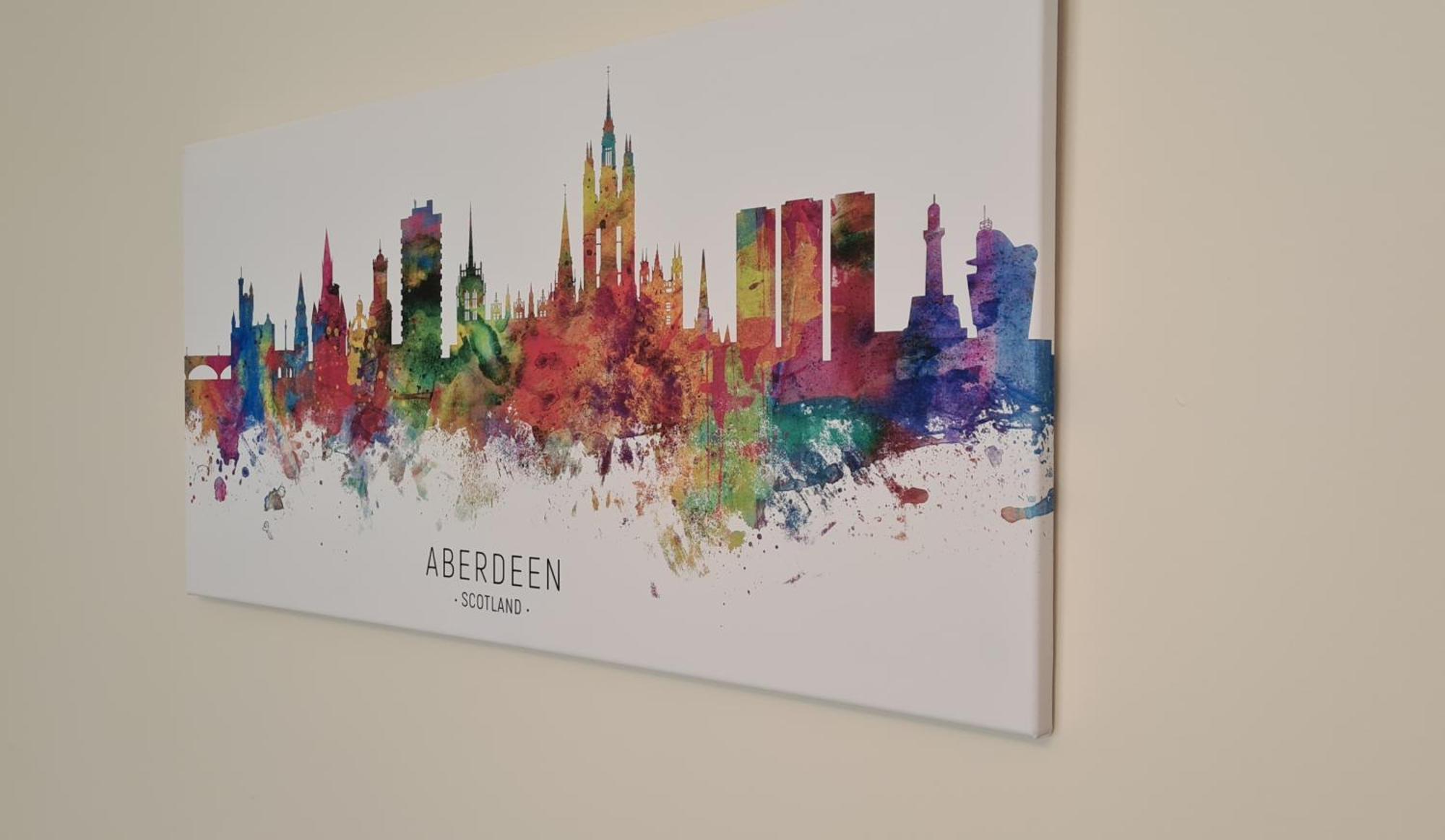 2 Bed City Centre Executive Apartment Aberdeen Esterno foto